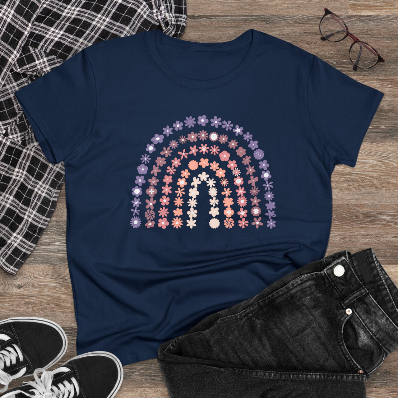 Rainbow Days - Women's Midweight Cotton Tee