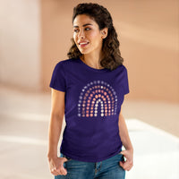 Thumbnail for Rainbow Days - Women's Midweight Cotton Tee