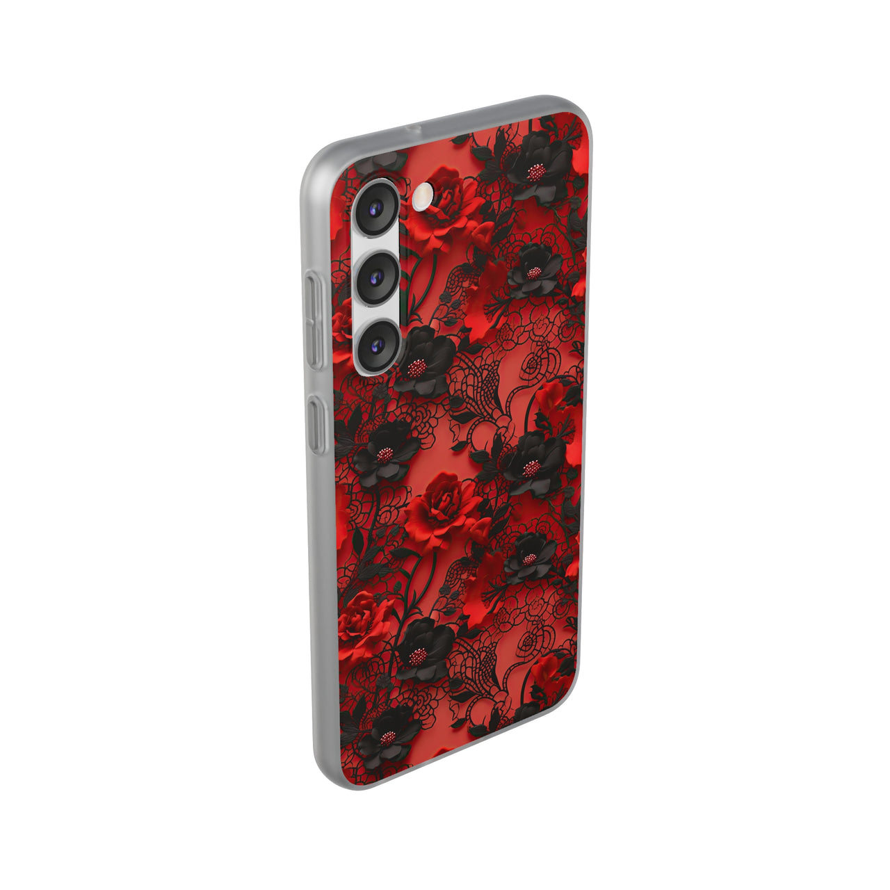 Gothic Rose - Flexi Cases for Samsung Galaxy S23, Samsung Galaxy S23 Plus, and Samsung Galaxy S23 Ultra