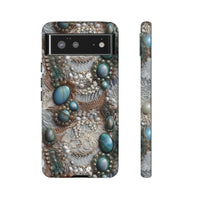 Thumbnail for Boho Agate and Lace Tough Cases for Google Pixel 6 and Google Pixel 6 Pro