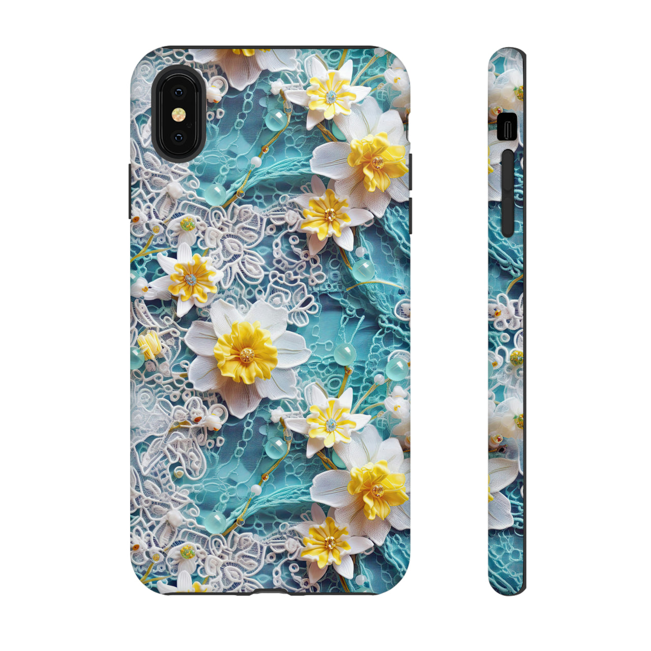 Daffodil for March Birthday - Tough Cases for iPhone X, iPhone XR, iPhone XS, and iPhone XS MAX