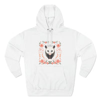 Thumbnail for Cozy Craft Opossum Three-Panel Fleece Hoodie