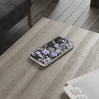 Thumbnail for *Clear Case* Purple Petals - iPhone 11, iPhone 11 Pro, iPhone 11 Pro Max - Supports Wireless Charging