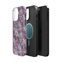 Thumbnail for Coquette Clematis MagSafe Tough Cases for iPhone 13, iPhone 13 Mini, iPhone 13 Pro, and iPhone 13 Pro Max.