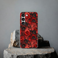 Thumbnail for Gothic Rose - Flexi Cases for Samsung Galaxy S23, Samsung Galaxy S23 Plus, and Samsung Galaxy S23 Ultra