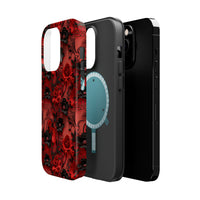 Thumbnail for Gothic Rose MagSafe Tough Cases for iPhone 14, iPhone 14 Pro, iPhone 14 Plus, and iPhone 14 Pro Max