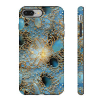 Thumbnail for Gemstones and Gold Lace Tough Cases for iPhone 8 and iPhone 8 Plus