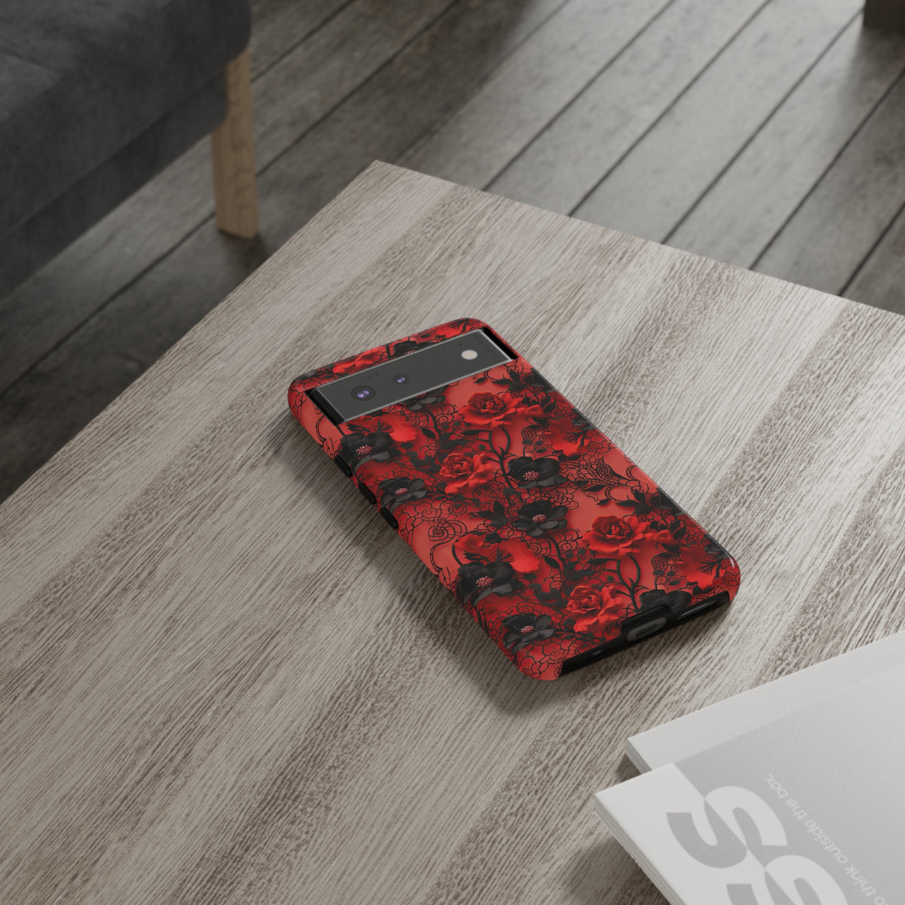 Gothic Rose Tough Cases for Google Pixel 6 and Google Pixel 6 Pro