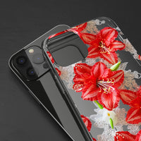 Thumbnail for *Clear Case* Enchanting Amaryllis - iPhone 12, iPhone 12 Mini, iPhone 12 Pro, iPhone 12 Pro Max - Supports Wireless Charging