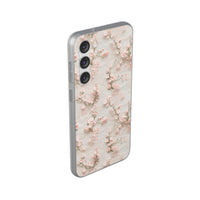 Thumbnail for White Lace and Cherry Blossoms - Flexi Cases for Samsung Galaxy S23, Samsung Galaxy S23 Plus, and Samsung Galaxy S23 Ultra