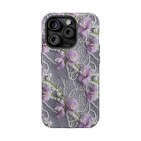 Thumbnail for Purple Sweet Pea - MagSafe Tough Case for iPhone 15, iPhone 15 Pro, iPhone 15 Plus, & iPhone 15 Pro Max