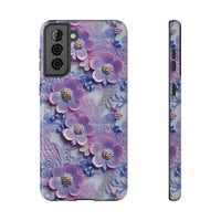 Thumbnail for Pink and Purple Harmony - Impact-Resistant Case for Samsung Galaxy S21, Samsung Galaxy S21 Plus, and Samsung Galaxy S21 Ultra. Supports Wireless Charging.