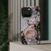 Thumbnail for Pink Peony MagSafe Tough Cases for iPhone 14, iPhone 14 Pro, iPhone 14 Plus, and iPhone 14 Pro Max