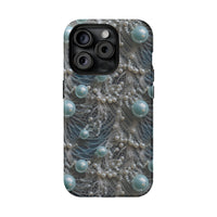 Thumbnail for Sea Foam Lace and Pearls - MagSafe Tough Case for iPhone 15, iPhone 15 Pro, iPhone 15 Plus, & iPhone 15 Pro Max