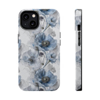 Thumbnail for Himalayan Blue Poppy MagSafe Tough Cases for iPhone 13, iPhone 13 Mini, iPhone 13 Pro, and iPhone 13 Pro Max.