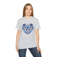 Thumbnail for Flower Heart Unisex Ultra Cotton Tee