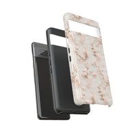 Thumbnail for White Lace and Cherry Blossoms Tough Case for Google Pixel 7