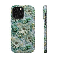 Thumbnail for Teal Petals - MagSafe Tough Cases for iPhone 14, iPhone 14 Pro, iPhone 14 Plus, and iPhone 14 Pro Max