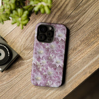 Thumbnail for Pink Coquette Clematis - MagSafe Tough Case for iPhone 15, iPhone 15 Pro, iPhone 15 Plus, & iPhone 15 Pro Max