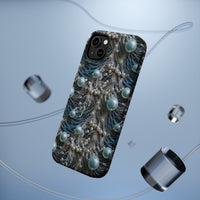 Thumbnail for Sea Foam Lace and Pearls MagSafe Tough Cases for iPhone 14, iPhone 14 Pro, iPhone 14 Plus, and iPhone 14 Pro Max