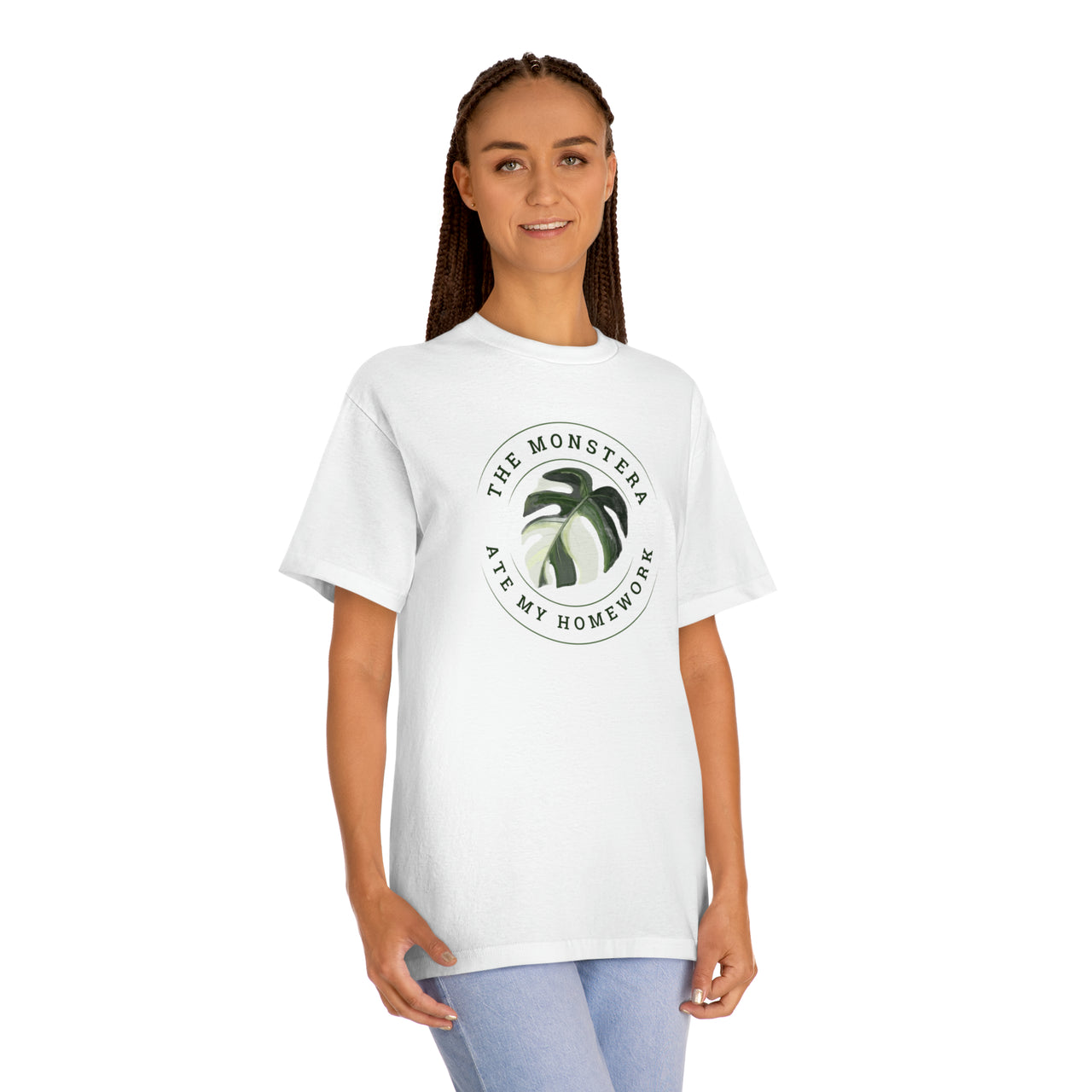 "The Monstera Ate My Homework" Unisex Classic Tee