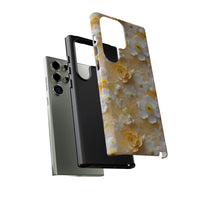 Thumbnail for Yellow Floral Tough Cases for Samsung Galaxy S23, Samsung Galaxy S23 Plus, and Samsung Galaxy S23 Ultra