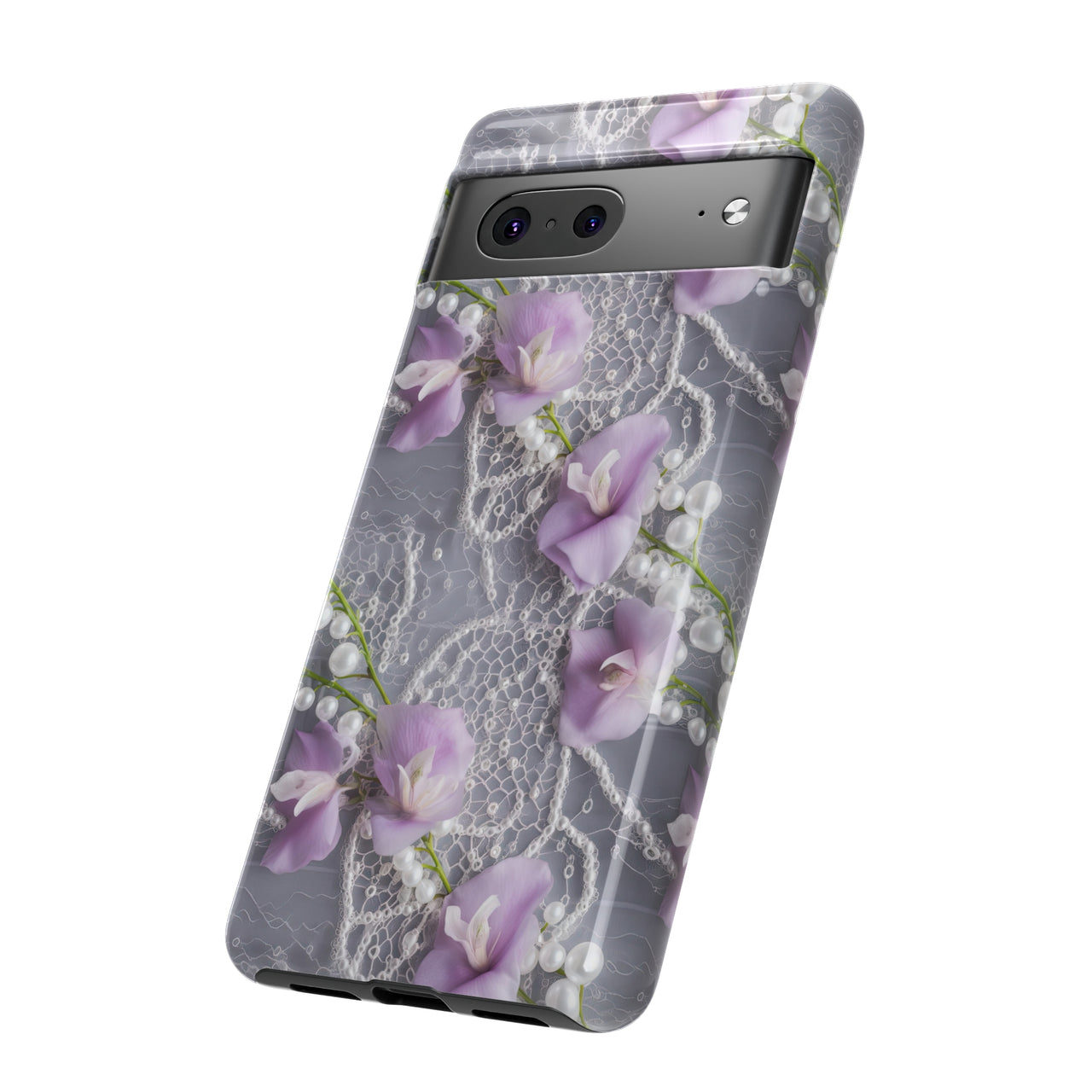 Purple Sweet Pea Tough Case for Google Pixel 7