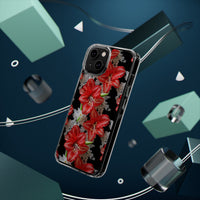 Thumbnail for *Clear Case* Enchanting Amaryllis - iPhone 14, iPhone 14 Pro, iPhone 14 Plus, iPhone 14 Pro Max - Supports Wireless Charging