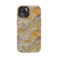 Thumbnail for Yellow Floral - MagSafe Tough Case for iPhone 15, iPhone 15 Pro, iPhone 15 Plus, & iPhone 15 Pro Max