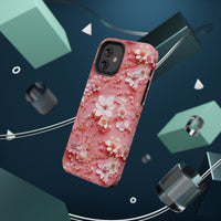 Thumbnail for Floral Champagne Toast Impact-Resistant Case for iPhone 12, iPhone 12 Mini, iPhone 12 Pro, and iPhone 12 Pro Max. Supports Wireless Charging.