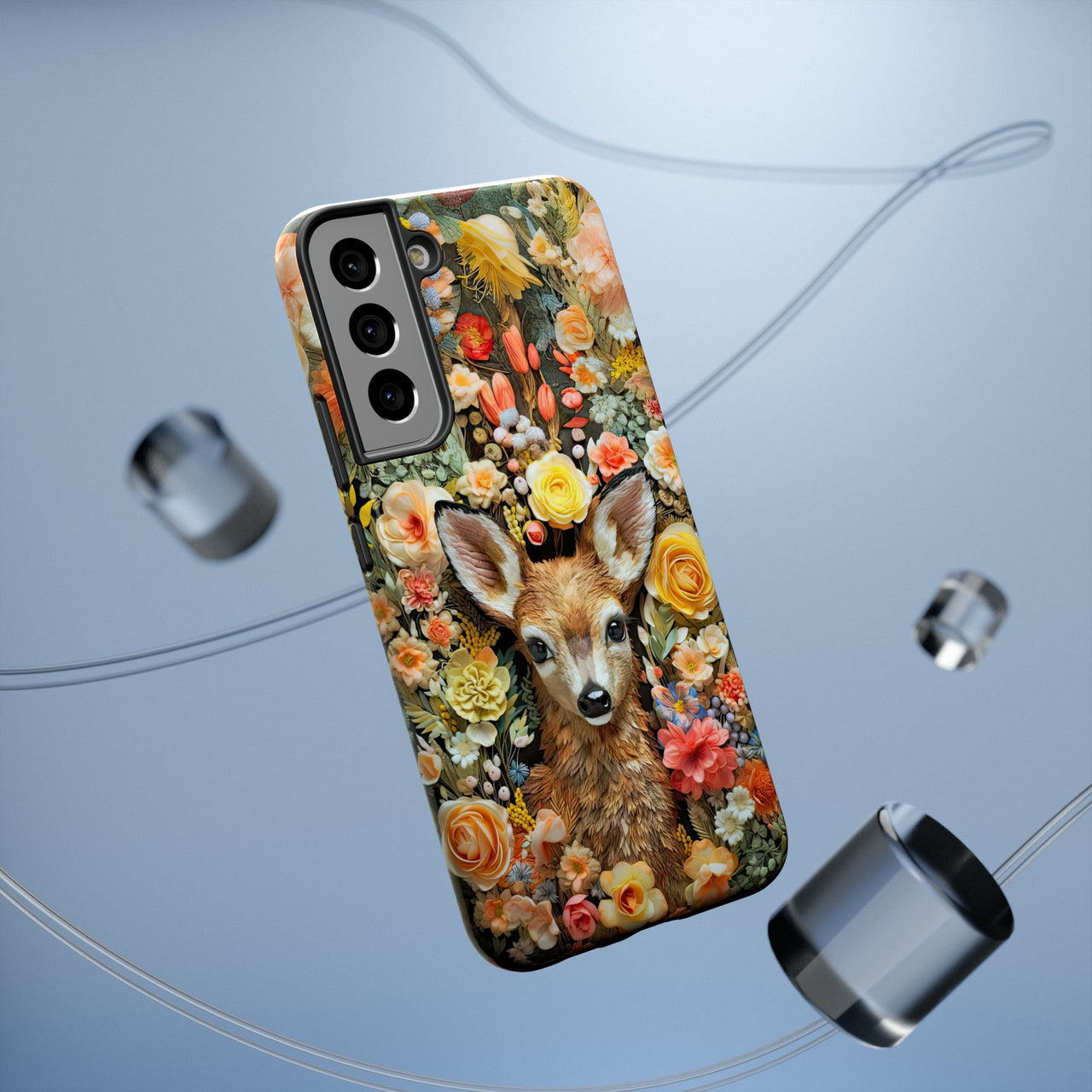 Fawn - Impact-Resistant Cases for Samsung Galaxy S22, Samsung Galaxy S22 Plus, and Samsung Galaxy S22 Ultra. Supports Wireless Charging.