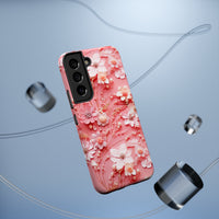 Thumbnail for Floral Champagne Toast Impact-Resistant Case for Samsung Galaxy S22, Samsung Galaxy S22 Plus, and Samsung Galaxy S22 Ultra. Supports Wireless Charging.