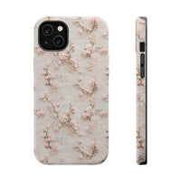 Thumbnail for White Lace and Cherry Blossoms MagSafe Tough Cases for iPhone 14, iPhone 14 Pro, iPhone 14 Plus, and iPhone 14 Pro Max