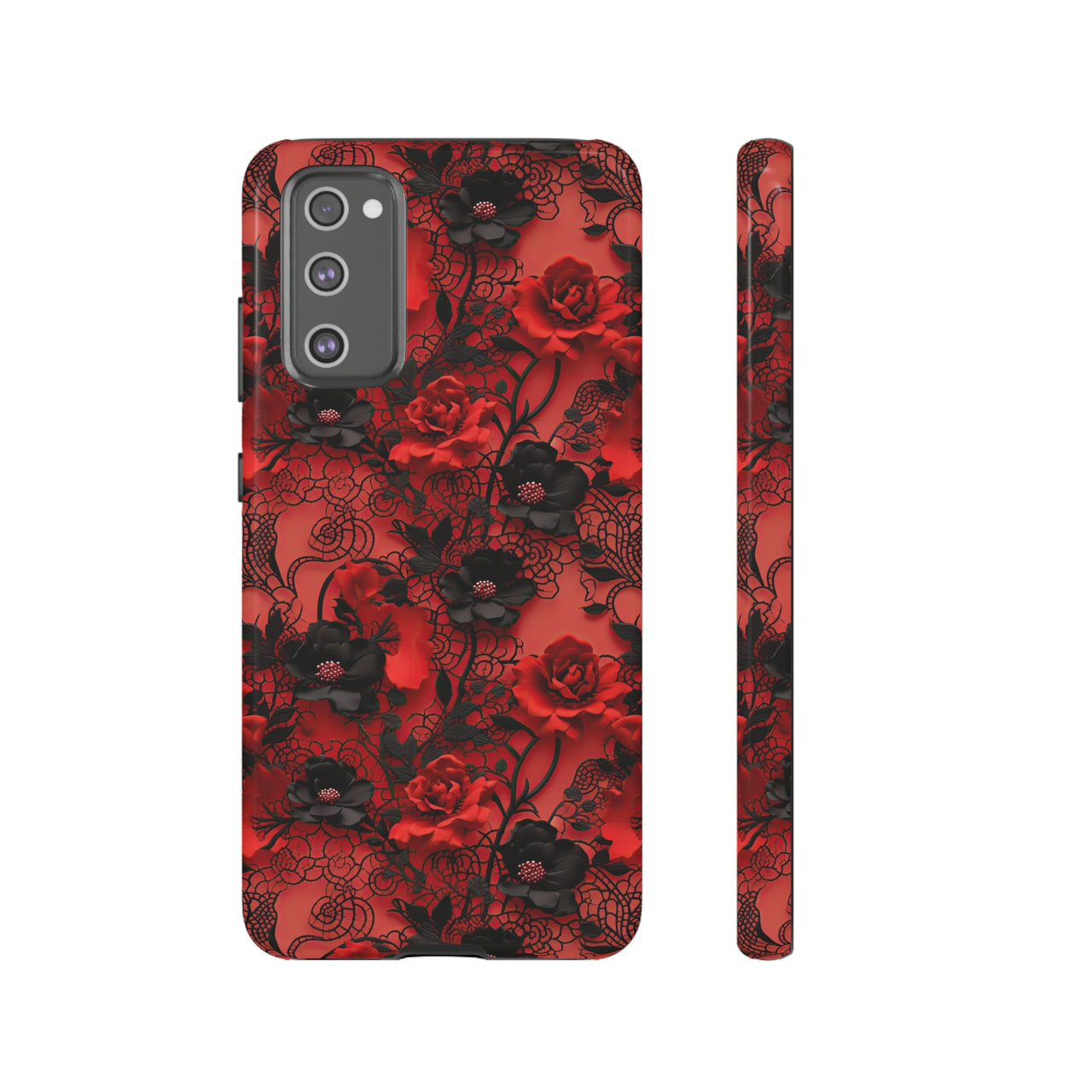 Gothic Rose Tough Case for Samsung Galaxy S20, Samsung Galaxy S20+, Samsung Galaxy S20 Ultra, and Samsung Galaxy S20 FE