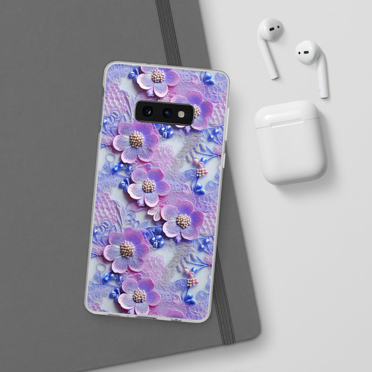 Pink and Purple Harmony - Flexi Cases for Samsung Galaxy S10, Samsung Galaxy S10E, & Samsung Galaxy S10 Plus