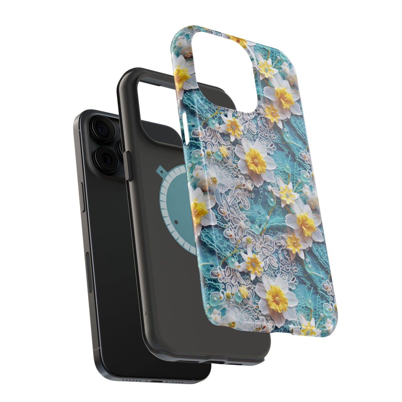 Daffodil for March Birthday - MagSafe Tough Case for iPhone 15, iPhone 15 Pro, iPhone 15 Plus, & iPhone 15 Pro Max