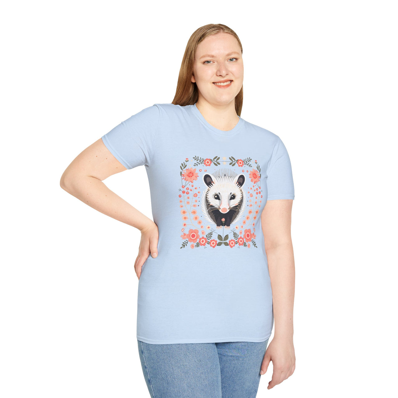 Cozy Craft Opossum Unisex Softstyle T-Shirt