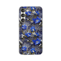 Thumbnail for Cerulean Elegance - Flexi Cases for Samsung Galaxy S23, Samsung Galaxy S23 Plus, and Samsung Galaxy S23 Ultra