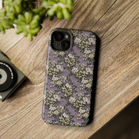 Thumbnail for White Flowers on a Purple Bed - MagSafe Tough Case for iPhone 15, iPhone 15 Pro, iPhone 15 Plus, & iPhone 15 Pro Max