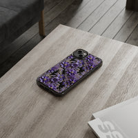 Thumbnail for *Clear Case* Violet Meadow - iPhone 14, iPhone 14 Pro, iPhone 14 Plus, iPhone 14 Pro Max - Supports Wireless Charging