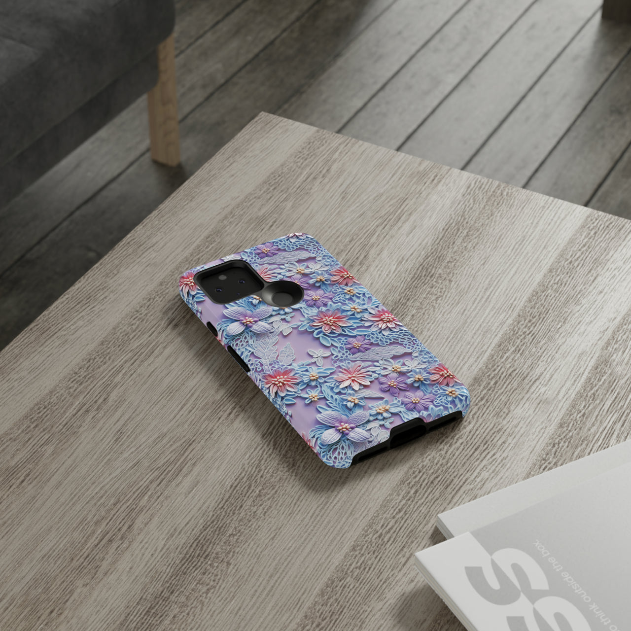 Cotton Candy Meadow - Tough Case for Google Pixel 5 5G