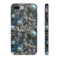 Thumbnail for Sea Foam Lace and Pearls Tough Cases for iPhone 8 and iPhone 8 Plus