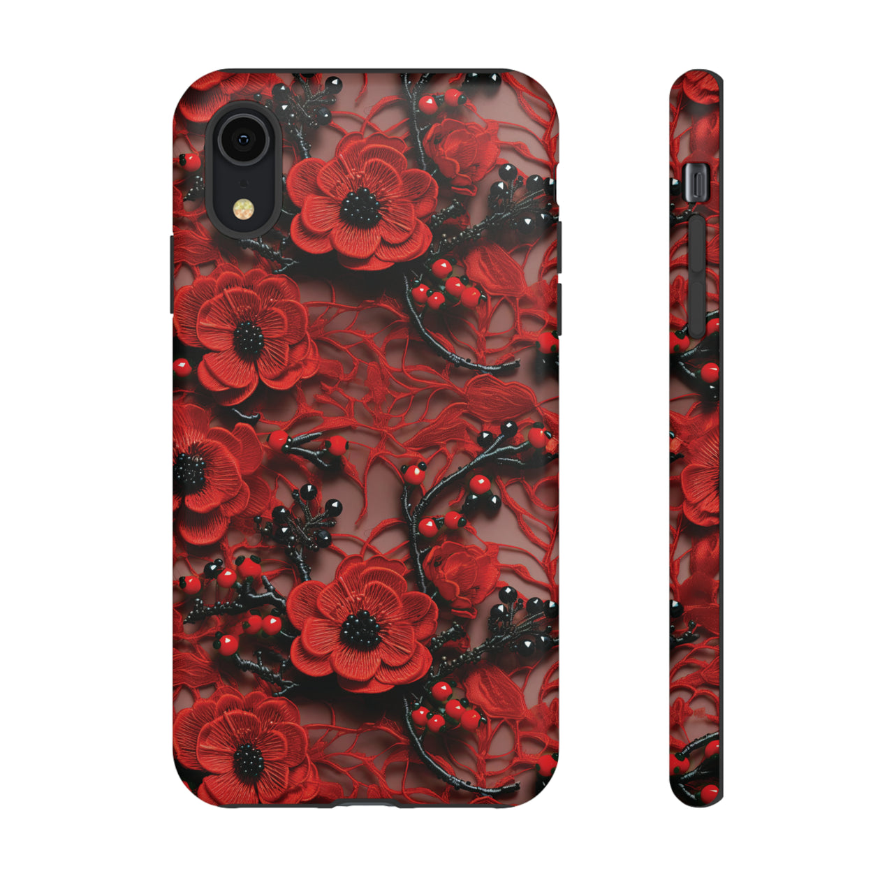 Scarlet Temptation Tough Cases for iPhone X, iPhone XR, iPhone XS, and iPhone XS MAX