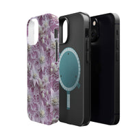 Thumbnail for Coquette Clematis MagSafe Tough Cases for iPhone 13, iPhone 13 Mini, iPhone 13 Pro, and iPhone 13 Pro Max.