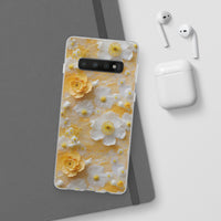 Thumbnail for Yellow Floral - Flexi Cases for Samsung Galaxy S10, Samsung Galaxy S10E, & Samsung Galaxy S10 Plus