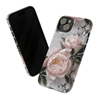 Thumbnail for Pink Peony Tough Case for iPhone 15, iPhone 15 Pro, iPhone 15 Plus, and iPhone 15 Pro Max