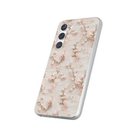 Thumbnail for White Lace and Cherry Blossoms - Flexi Cases for Samsung Galaxy S23, Samsung Galaxy S23 Plus, and Samsung Galaxy S23 Ultra