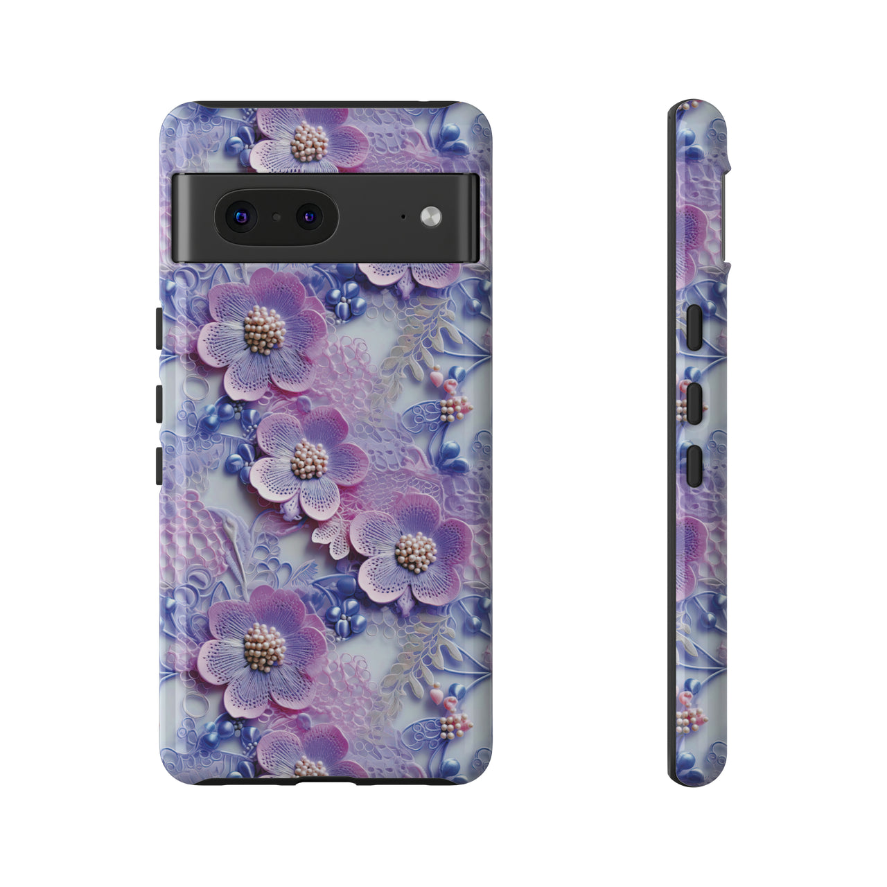 Pink and Purple Harmony - Tough Case for Google Pixel 7