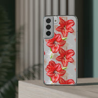 Thumbnail for *Clear Case* Enchanting Amaryllis - Samsung Galaxy S22, Samsung Galaxy S22 Plus, Samsung Galaxy S22 Ultra - Supports Wireless Charging