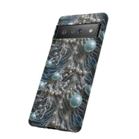 Thumbnail for Sea Foam Lace and Pearls Tough Cases for Google Pixel 6 and Google Pixel 6 Pro